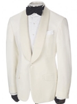 Ivory Shawl Super 150's Tasmanian Wool Jacket | Hickey FreeMan Jackets | Sams Tailoring