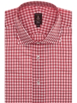 Red & White Check Estate Sutter Dress Shirt | Robert Talbott Fall 2016 Collection  | Sam's Tailoring