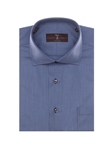 Blue Contrast Stitched Estate Sutter Classic Dress Shirt | Robert Talbott Fall 2016 Collection  | Sam's Tailoring