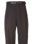 Hickey Freeman Tailored Clothing Charcoal Grey Tropical Trousers 055-600003 - Spring 2015 Collection Trousers | Sam's Tailoring Fine Men's Clothing