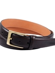 Brown Cortina Leather Big & Tall Dress Belt | Trafalgar Big & Tall Belts Collection 2018 | Sams Talioring