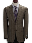 Hickey Freeman Light Olive Windowpane Sportcoat 095501011 - Sportcoats | Sam's Tailoring Fine Men's Clothing