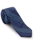 Navy and Light Blue Geometric Stripe Connoisseur Estate Tie  | Robert Talbott Fall 2016 Collection  | Sam's Tailoring