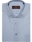 Brown, Blue & White Stripe Estate Sutter Classic Dress Shirt | Robert Talbott Fall 2016 Collection  | Sam's Tailoring