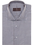 Brown, Blue & White Check Estate Sutter Classic Dress Shirt | Robert Talbott Fall 2016 Collection  | Sam's Tailoring