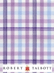 Lavender, Plum, Sky & White Checked Custom Shirt | Robert Talbott Custom Shirts  | Sam's Tailoring