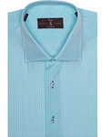 Sea Green & White Check Estate Dress Shirt | Robert Talbott Spring 2017 Estate Shirts | Sam's Tailoring