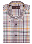 Green, Yellow, White & Pink Plaid Sport Shirt | Robert Talbott 2017 Collection  | Sam's Tailoring