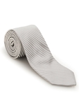 Silver Tonal Stripe Protocol Best of Class Tie  | Robert Talbott Spring 2017 Collection | Sam's Tailoring