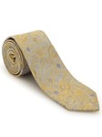 Gold and Sky Floral Protocol Best of Class Tie| Robert Talbott Spring 2017 Collection | Sam's Tailoring