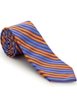 Blue, Purple, and Orange Stripe Academy Best of Class Tie | Robert Talbott Spring 2017 Collection | Sam's Tailoring