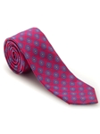 Magenta and Blue Medallions Heritage Best of Class Tie | Robert Talbott Spring 2017 Collection | Sam's Tailoring