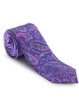 Purple, Sky and Pink Paisley Heritage Best of Class Tie | Robert Talbott Spring 2017 Collection | Sam's Tailoring