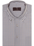 Brown and White Check Estate Sutter Classic Dress Shirt | Robert Talbott Spring 2017 Collection | Sam's Tailoring