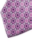 Blue and Lilac Patterned Silk Tie | Italo Ferretti Spring Summer Collection | Sam's Tailoring