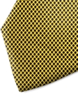 Black and Yellow Polka Dot Silk Tie | Italo Ferretti Spring Summer Collection | Sam's Tailoring