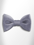 Shades of Grey Patterned Silk Bow Tie | Italo Ferretti Spring Summer Collection | Sam's Tailoring