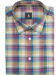 Green, Blue and Pink Plaid Anderson Classic Fit Sport Shirt | Robert Talbott Spring 2017 Collection  | Sam's Tailoring