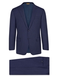 Navy Chalk Stripe Super 150's Tasmanian Suit | Hickey Freeman Tasmanian Collection | Sam's Tailoring