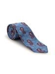 Blue With Wine Sudbury Jacquard Best of Class Tie | Spring/Summer Collection | Sam's Tailoring Fine Men Clothing