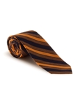 Orange and Black Boardroom Best of Class Tie | Spring/Summer Collection | Sam's Tailoring Fine Men Clothing