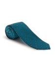 Sea Green and Yellow Box Academy Best of Class Tie | Spring/Summer Collection | Sam's Tailoring Fine Men Clothing