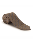 Brown, Yellow and Blue Floral Best of Class Tie | Spring/Summer Collection | Sam's Tailoring Fine Men Clothing