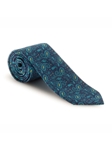Navy, Turquoise and Yellow Venture Best of Class Tie | Spring/Summer Collection | Sam's Tailoring Fine Men Clothing