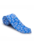 Blue, White and Navy Seasonal Print Best of Class Tie | Spring/Summer Collection | Sam's Tailoring Fine Men Clothing