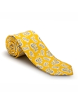 Yellow, Blue and White Seasonal Print Best of Class Tie | Spring/Summer Collection | Sam's Tailoring Fine Men Clothing