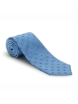 Sky, Blue and White Dots Executive Best of Class Tie | Spring/Summer Collection | Sam's Tailoring Fine Men Clothing