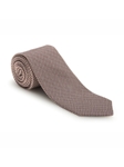 Brown & White Carmel Print Best of Class Tie | Spring/Summer Collection | Sam's Tailoring Fine Men Clothing