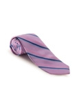 Pink, Navy & Sky Stripe Heritage Best of Class Tie | Spring/Summer Collection | Sam's Tailoring Fine Men Clothing