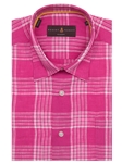 Pink and White Plaid Anderson II Classic Sport Shirt | Robert Talbott Fall 2017 Collection  | Sam's Tailoring