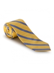 Yellow With Black & Blue Stripe Best of Class Tie | Best of Class Ties Collection | Sam's Tailoring Fine Men Clothing