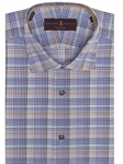 Multi Color Plaid Crespi IV Tailored Sport Shirt | Robert Talbott Sport Shirts Collection  | Sam's Tailoring Fine Men Clothing