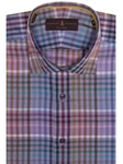 Multi Color Plaid Crespi IV Tailored Sport Shirt | Robert Talbott Sport Shirts Collection  | Sam's Tailoring Fine Men Clothing