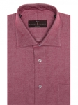 Cranberry Twill Herringbone Estate Classic Dress Shirt | Robert Talbott Fall Dress Collection | Sam's Tailoring Fine Men Clothing
