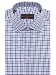 Lavender, Sky and White Check Estate Dress Shirt | Robert Talbott Fall Dress Collection | Sam's Tailoring Fine Men Clothing