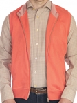 Coral Molera Cotton Full Zip Knit Vest | Robert Talbott Fall 2017 Collection | Sam's Tailoring Fine Mens Clothing