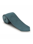 Teal Neat Pebble Beach 7 Fold Tie | 7 Fold Ties Collection | Sam's Tailoring Fine Men Clothing