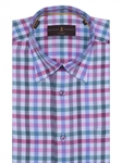 Multi-Color Check Anderson II Classic Sport Shirt | Robert Talbott Sport Shirts Collection  | Sam's Tailoring Fine Men Clothing