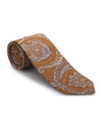 Orange, Blue & White Paisley Best of Class Tie | Best of Class Ties Collection | Sam's Tailoring Fine Men Clothing