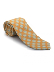 Yellow and Blue Carmel Print Best of Class Tie | Best of Class Ties Collection | Sam's Tailoring Fine Men Clothing