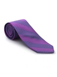 Purple Stripe Heritage Best of Class Tie | Best of Class Ties Collection | Sam's Tailoring Fine Men Clothing