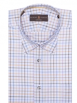 Multi-Color Twill Check Howard Tailored Sport Shirt | Sport Shirts Collection | Sams Tailoring Fine Men Clothing