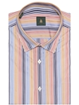 Multi Colored Stripe Anderson Classic Sport Shirt | Sport Shirts Collection | Sams Tailoring Fine Men Clothing