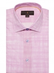 Pink/White Crespi IV Tailored Fit Sport Shirt | Sport Shirts Collection | Sams Tailoring Fine Men Clothing