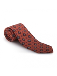 Orange, Blue & Yellow Carmel Print Best of Class Tie | Best of Class Ties Collection | Sam's Tailoring Fine Men Clothing