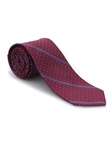 Wine, Blue & White Executive Best of Class Tie | Best of Class Ties Collection | Sam's Tailoring Fine Men Clothing